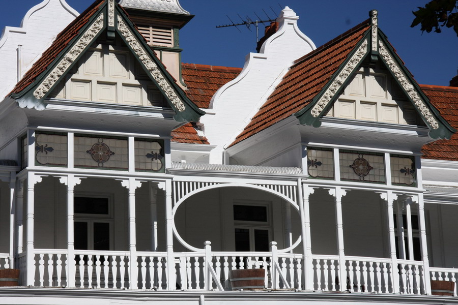 Ornate balcony