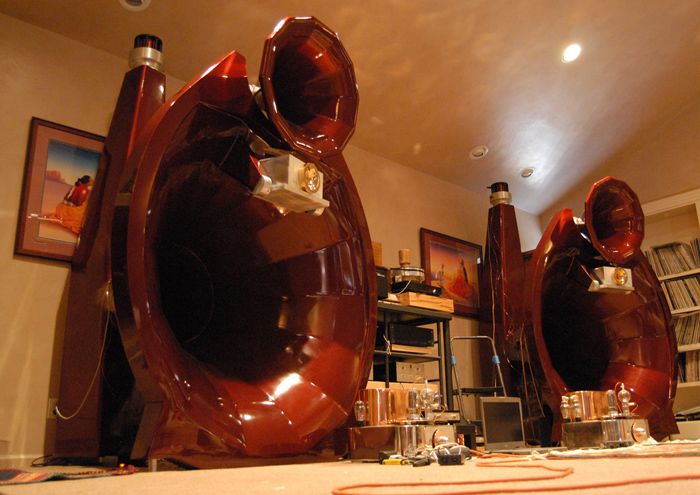 huge horn speakers